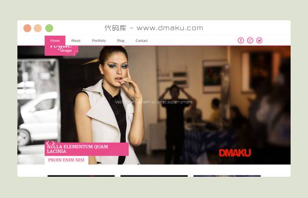 棉袄服装公司网站模板